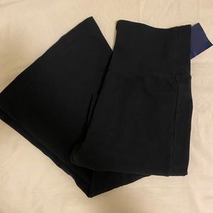 brandy melville flare leggings (black)